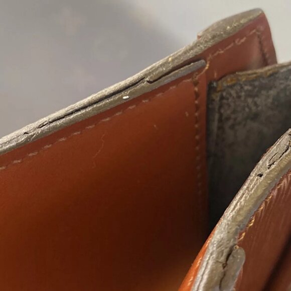 LOUIS VUITTON LV Logo Riviera Hand Bag Epi Leather Brown France M48183 67YG741 - Picture 2 of 16